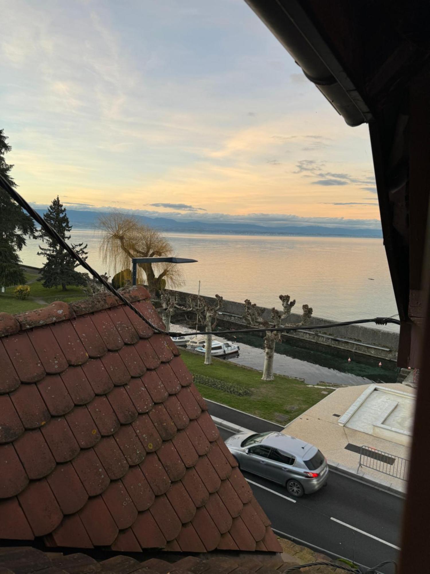 Le Cocon Du Leman Un Espace Cosy Ou Vous Retrouver Publier Exteriör bild